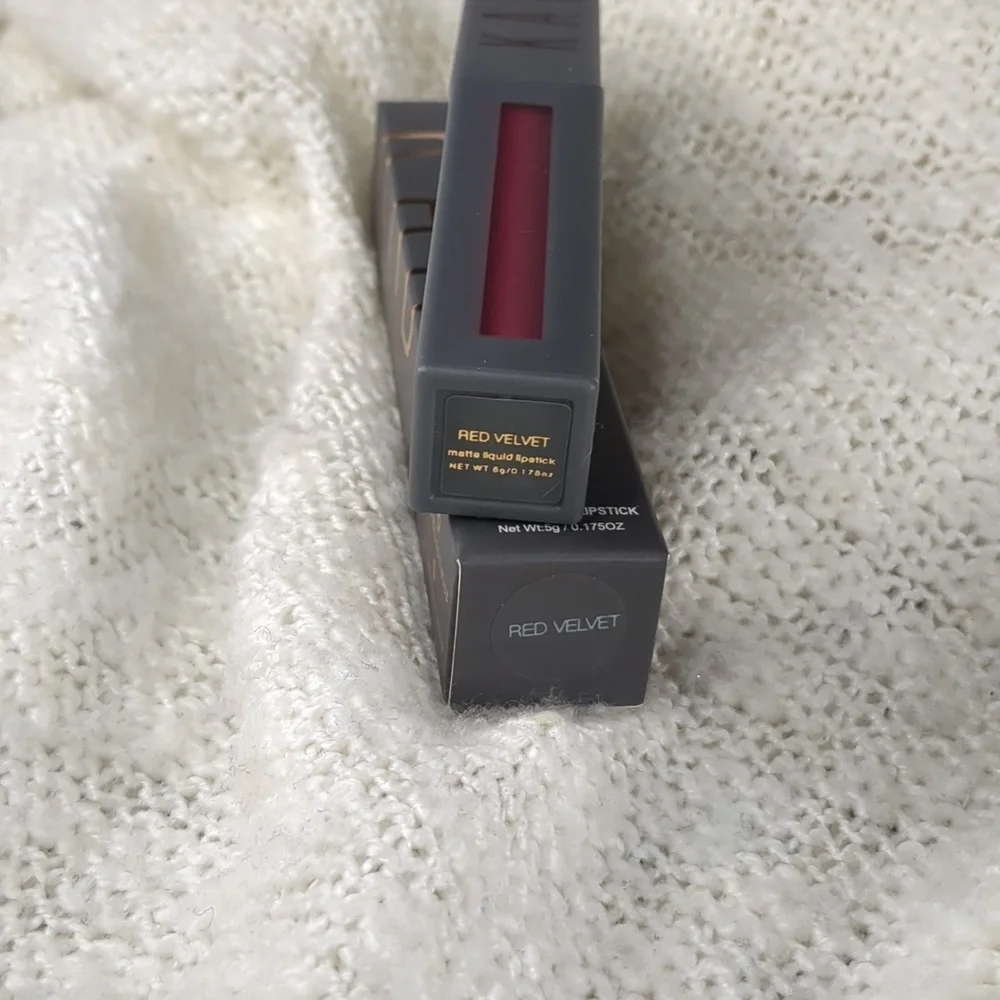 KAB Cosmetics Matte Liquid Lipstick in Red Velvet, 5g/0.175fl oz